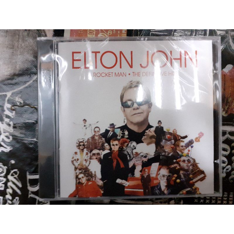 CD Elton John - Rocket Man * The Definitive Hits | Shopee Brasil