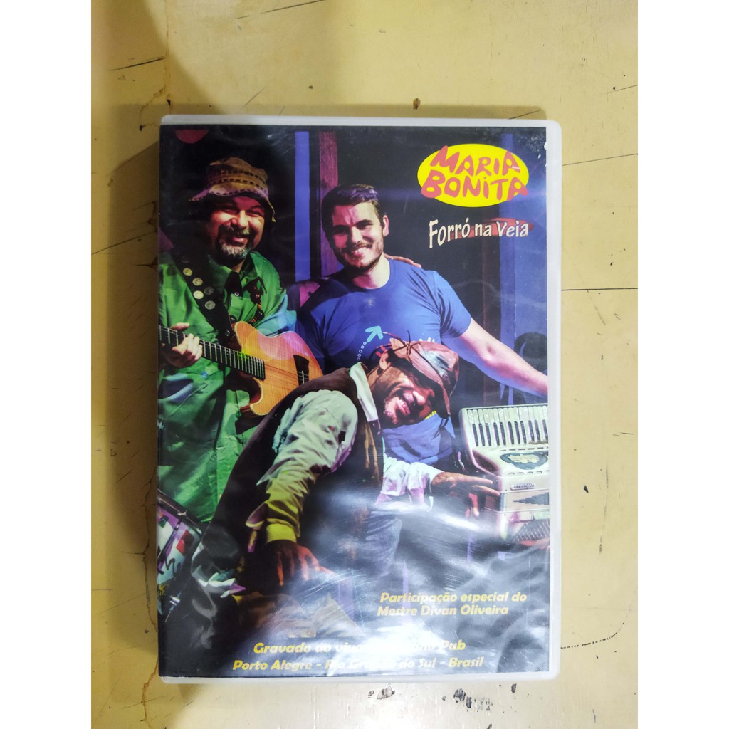 Dvd Maria Bonita Forró na Veia
