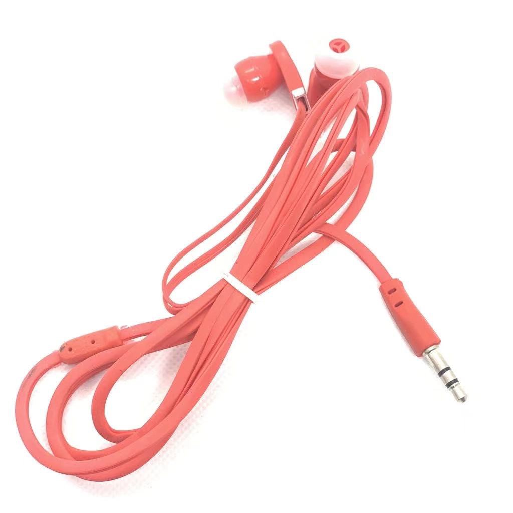 Fone de ouvido colorido para Lg Htc samsung,headset com fio e sem microfone, entrada de 3.5mm
