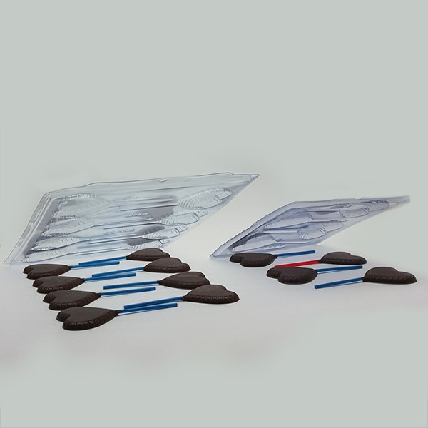 1~5 Forma BWB Simples Semiprofissional, Alto Rendimento Doces Finos Chocolates - SP Pirulito Coração