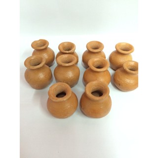 Kit 30 Vasos De Barro Para Enfeite De Mesa 5cm X 5cm em Oferta na Shopee