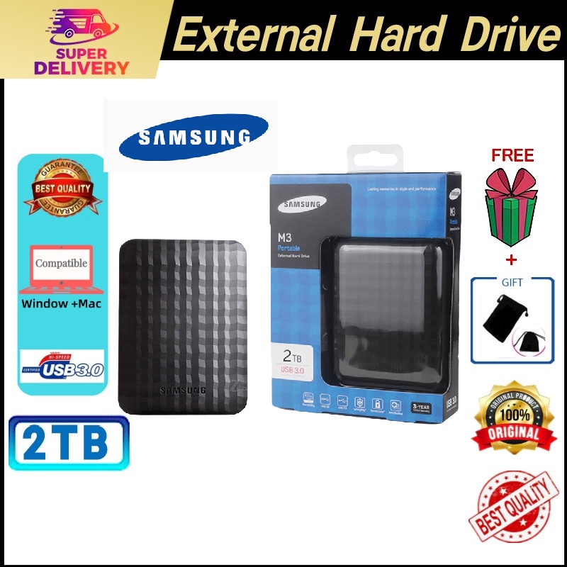 SamsungM3 Hard Drive HDD High Speed Hard Drive 2TB 1TB External HD