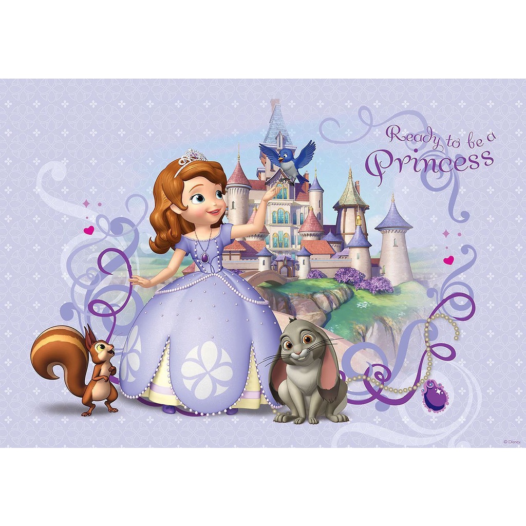 Papel de parede Princesa Sophia e Amigos em Oferta na Shopee