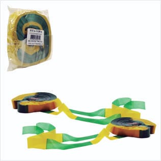 1.000 Fitinhas Fitas do Brasil Decorativa Copa do Mundo de Plástico Verde e Amarelo Brasil em Oferta na Shopee