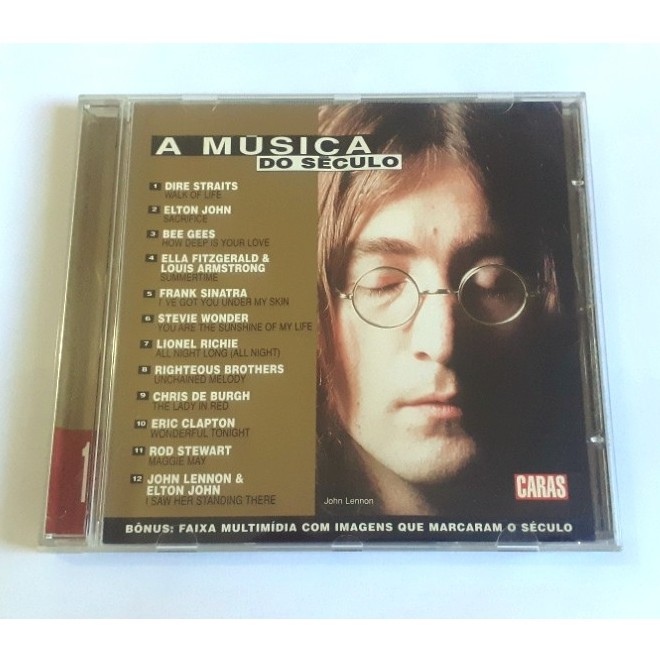 CD Revista Caras - A Música do Século vol. 1