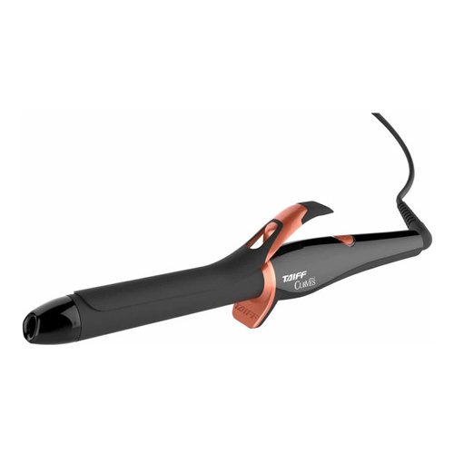 Modelador De Cachos Profissional Taiff Curves 1.25mm 3 metros de Cabo Bivolt Preto