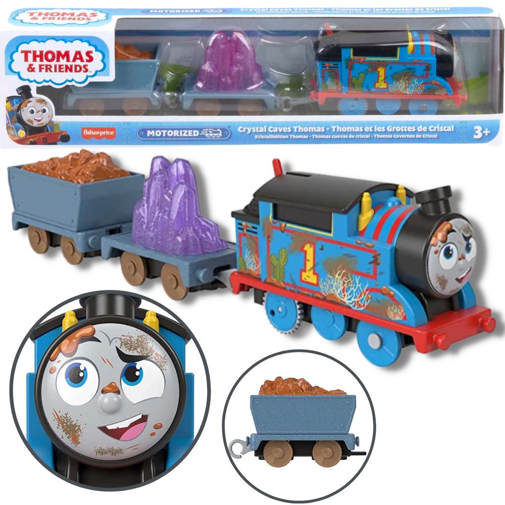 Thomas E Seu Amigos Trem Motorizado Thomas Cavernas de Cristal - Fisher Price