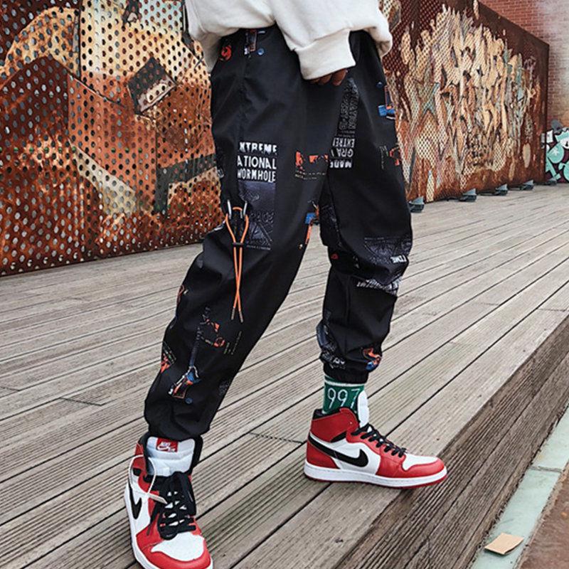 calça moletom hip hop masculina