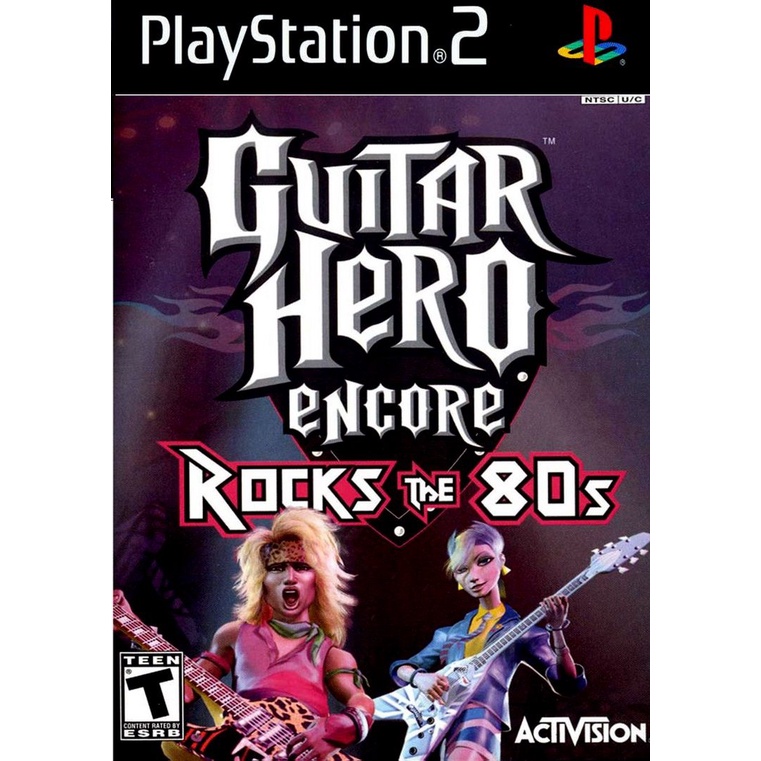Guitar Hero Encore Rocks The 80s (PS2)
