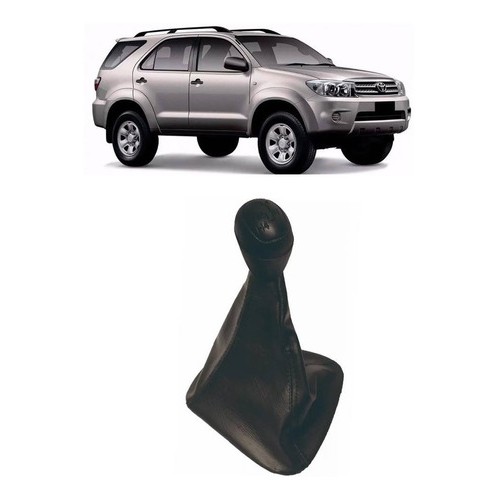 Kit Coifa Preta Com Manopla Hilux 2006 Até 15 Automát.