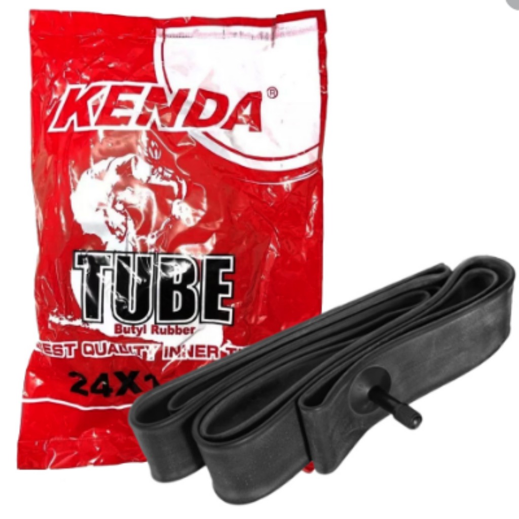 Câmara De Ar 24 X 1 A/V KENDA Butyl Rubber Bike Cadeira de Rodas Unid em Oferta na Shopee