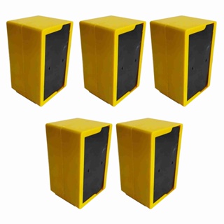 5 Porta Guardanapo TV Mesa Lanchonete Bares Amarelo em Oferta na Shopee