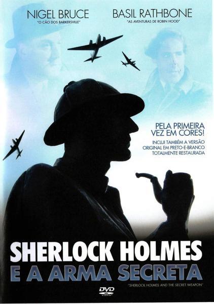 DVD Sherlock Holmes E A Arma Secreta Raridade Original