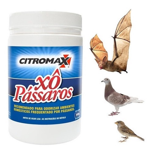 Repelente pombos Acabar Afastar espantar Morcego Xo Passaros 500gr.