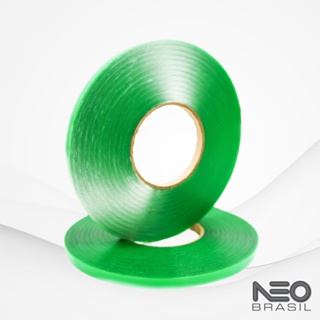 Fita Dupla Face Massa Acrilica Transparente 20 metros cód. 8050 em Oferta na Shopee