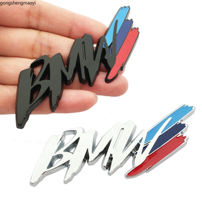 Fender Emblema De Metal 3D BMW M3 Car Styling Modificado Lado Do Pára-Lamas Logotipo Carro Acessórios De Decoração