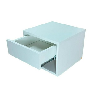 Mesa de cabeceira com Gaveta suspensa mesinha decorativo MDF/MDP