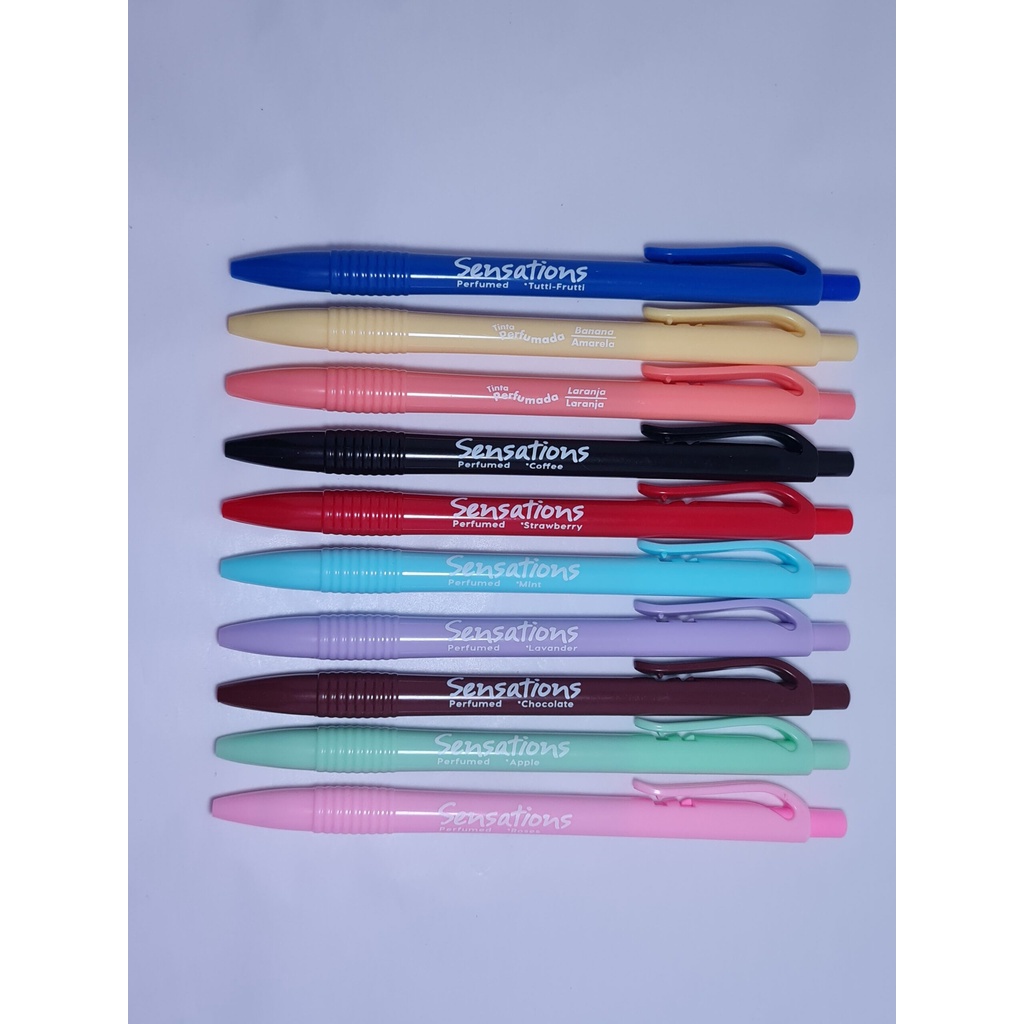 NEWPEN CLIC SENSATIONS PERFUMADA 1.0MM Shopee
