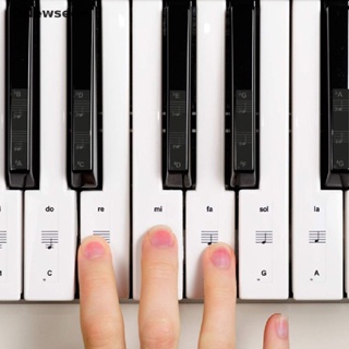 Onewseen Adesivo Transparente De Piano/Teclado Com 54/61/88 Para em Oferta na Shopee