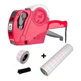 Etiquetadora Manual De Preços + Refil + 10 Rolos De Etiqueta em Oferta na Shopee