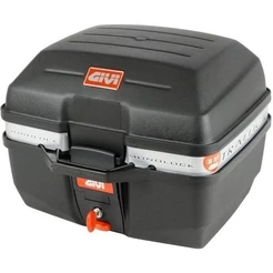 Bau para moto Givi tipo mala E27m Monolock 27 Litros com base