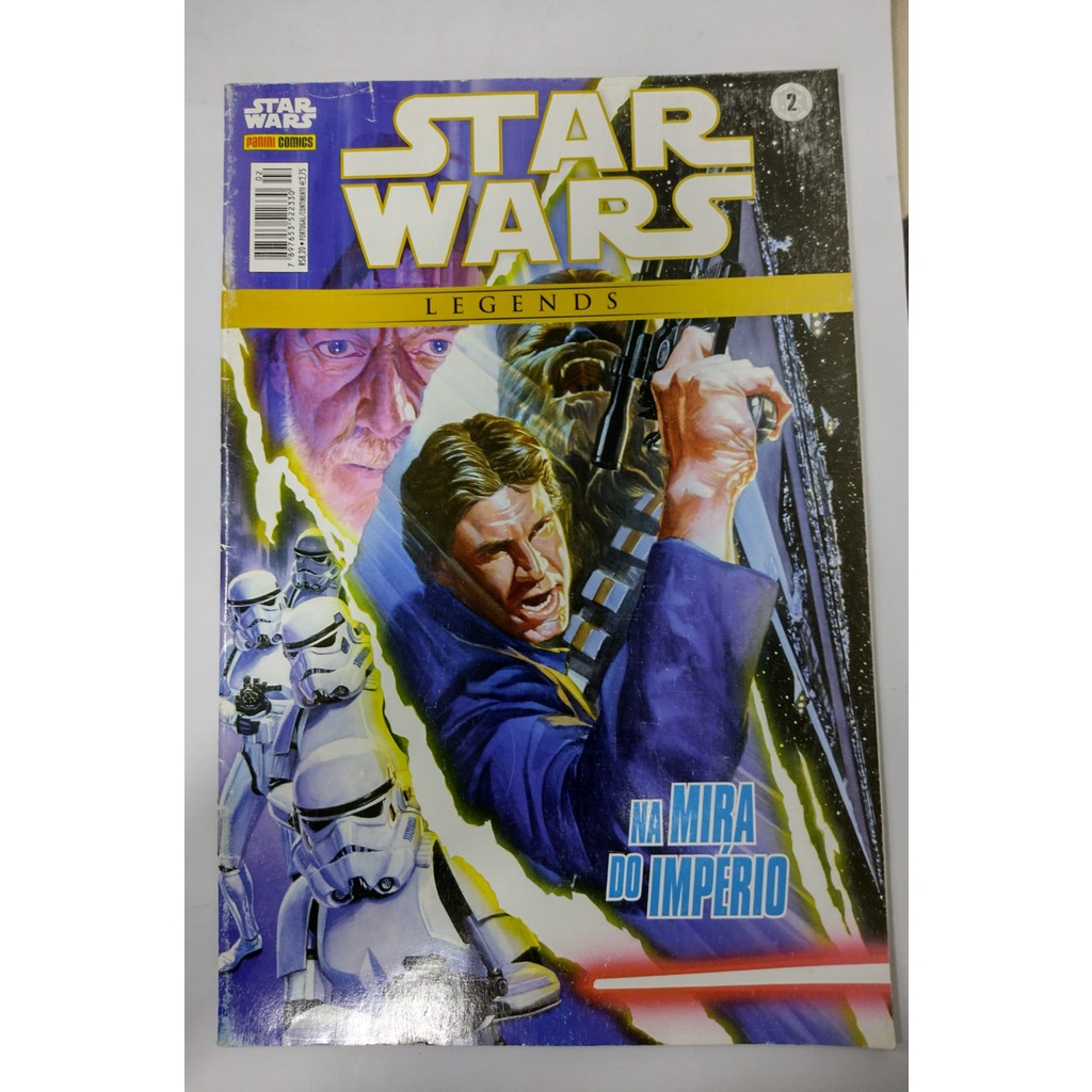 Star Wars Legends n° 2 - Na Mira do Império (capa c/ avaria)