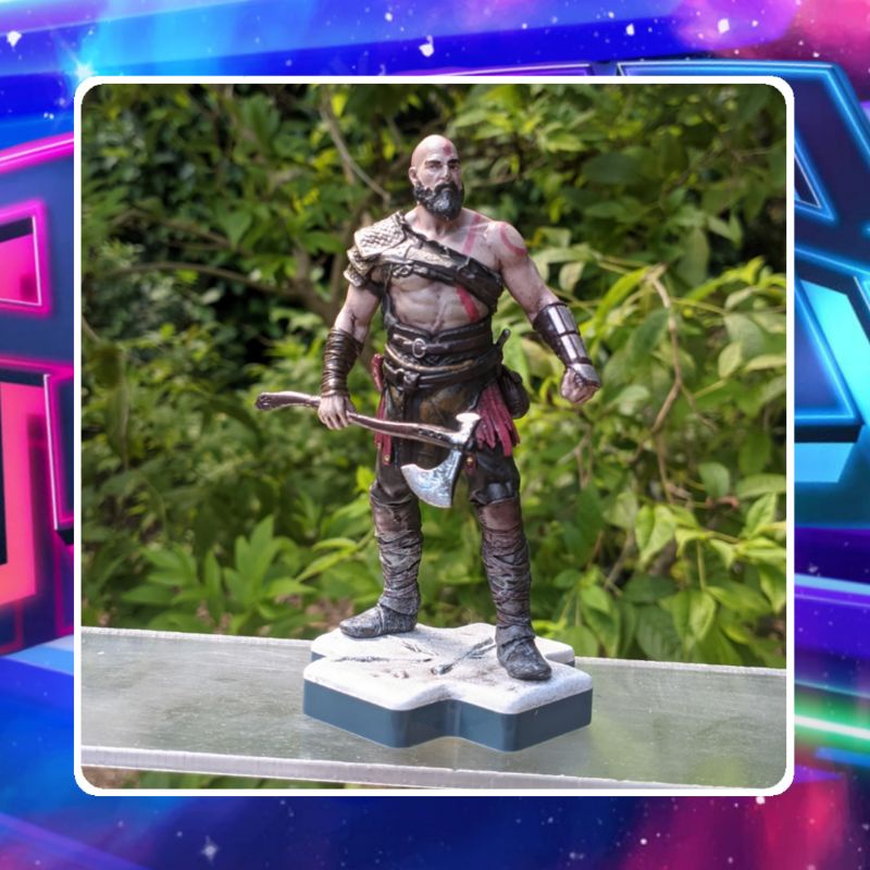Action figure Kratos God of War Original Totaku Sony