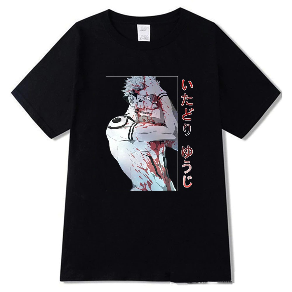 Camisa Camiseta Jujutsu Kaisen Sukuna Anime Shopee Brasil 9517