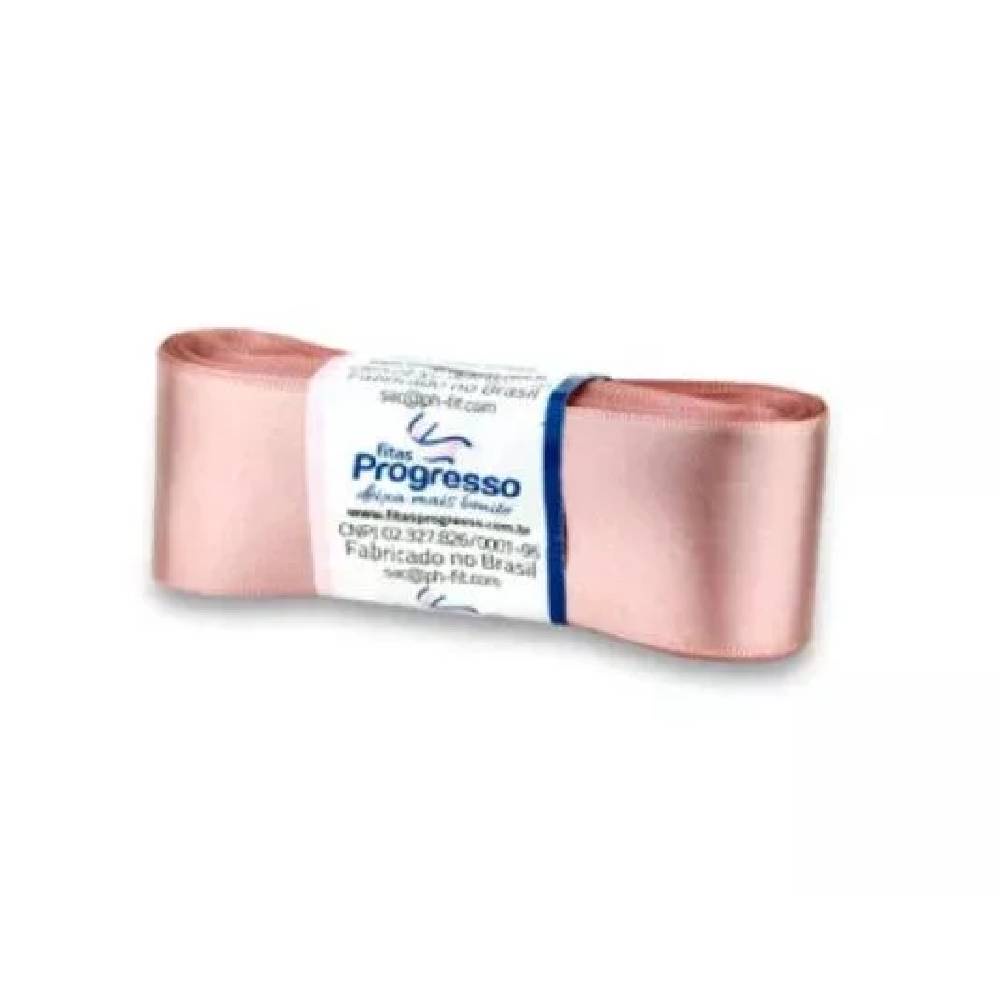 Fita de Cetim Progresso 38mm nº9 - 10m 1143 Rosa Velho - 1un