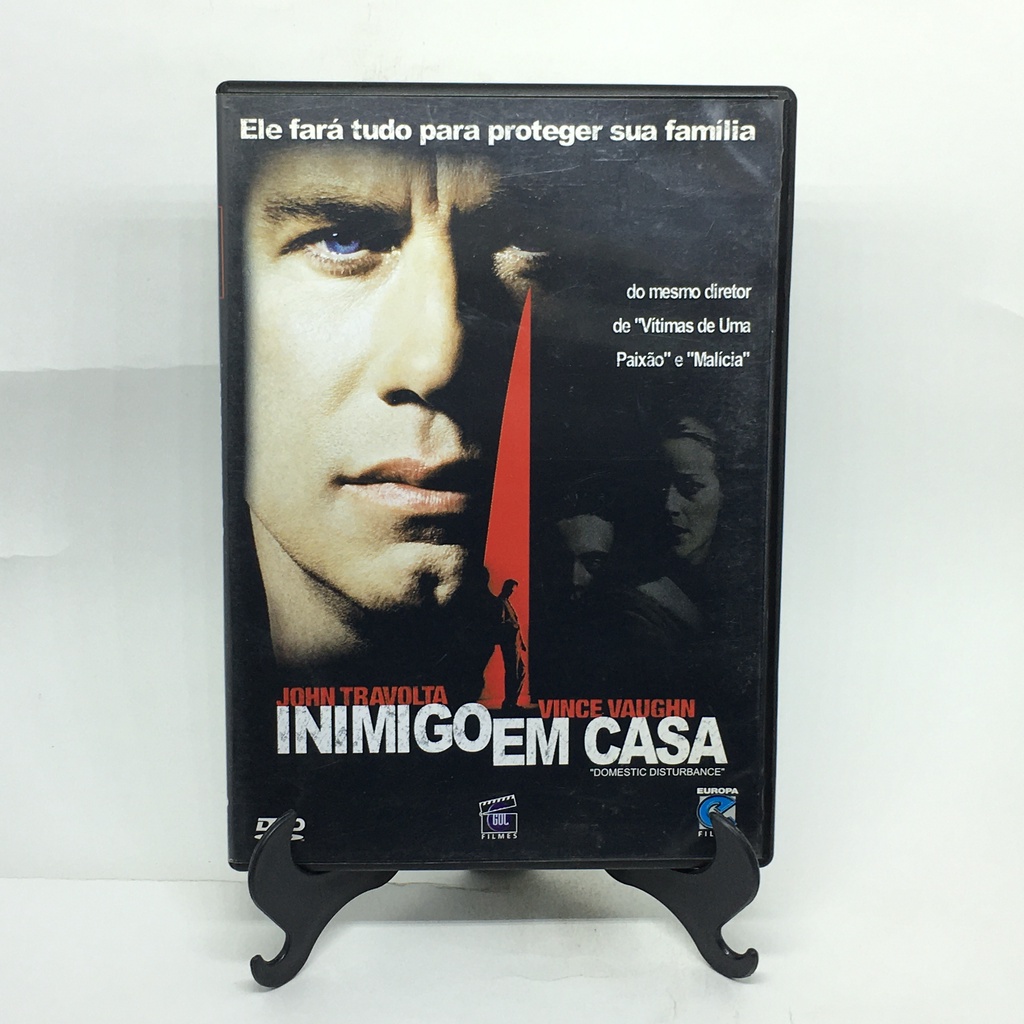 DVD - Inimigo em casa - John Travolta