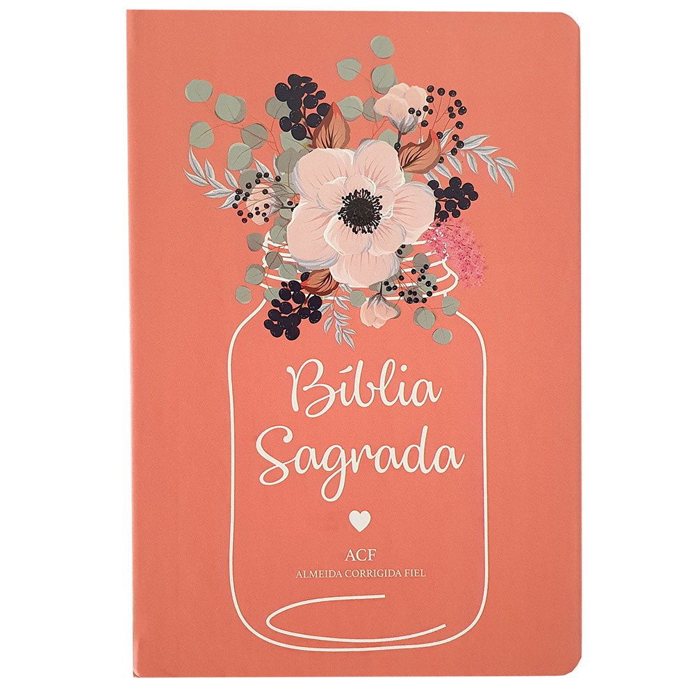 Bíblia Flor de Pote | ACF | Letra Normal | Capa Dura - Books & Magazines
