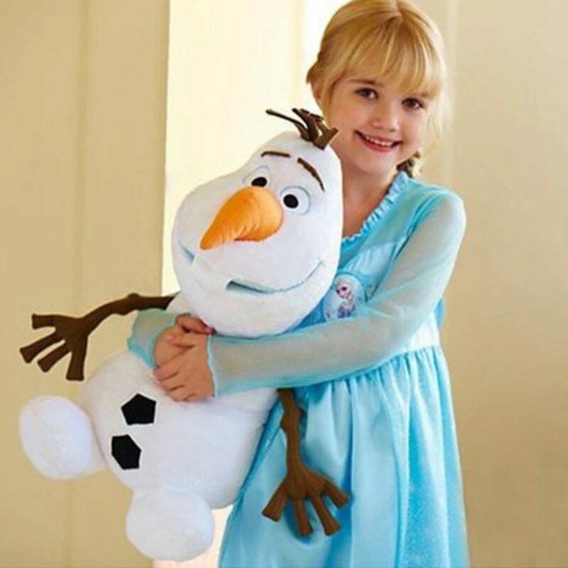 Bonecos Congelados De 50cm Olaf Boneco De Neve Pelúcia De Desenho Animado 30cm Brinquedos De