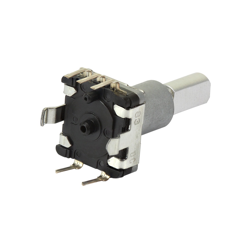 POTENCIOMETRO ENCODER ROTATIVO C/ CHAVE PARA ARDUINO - 5 PINOS
