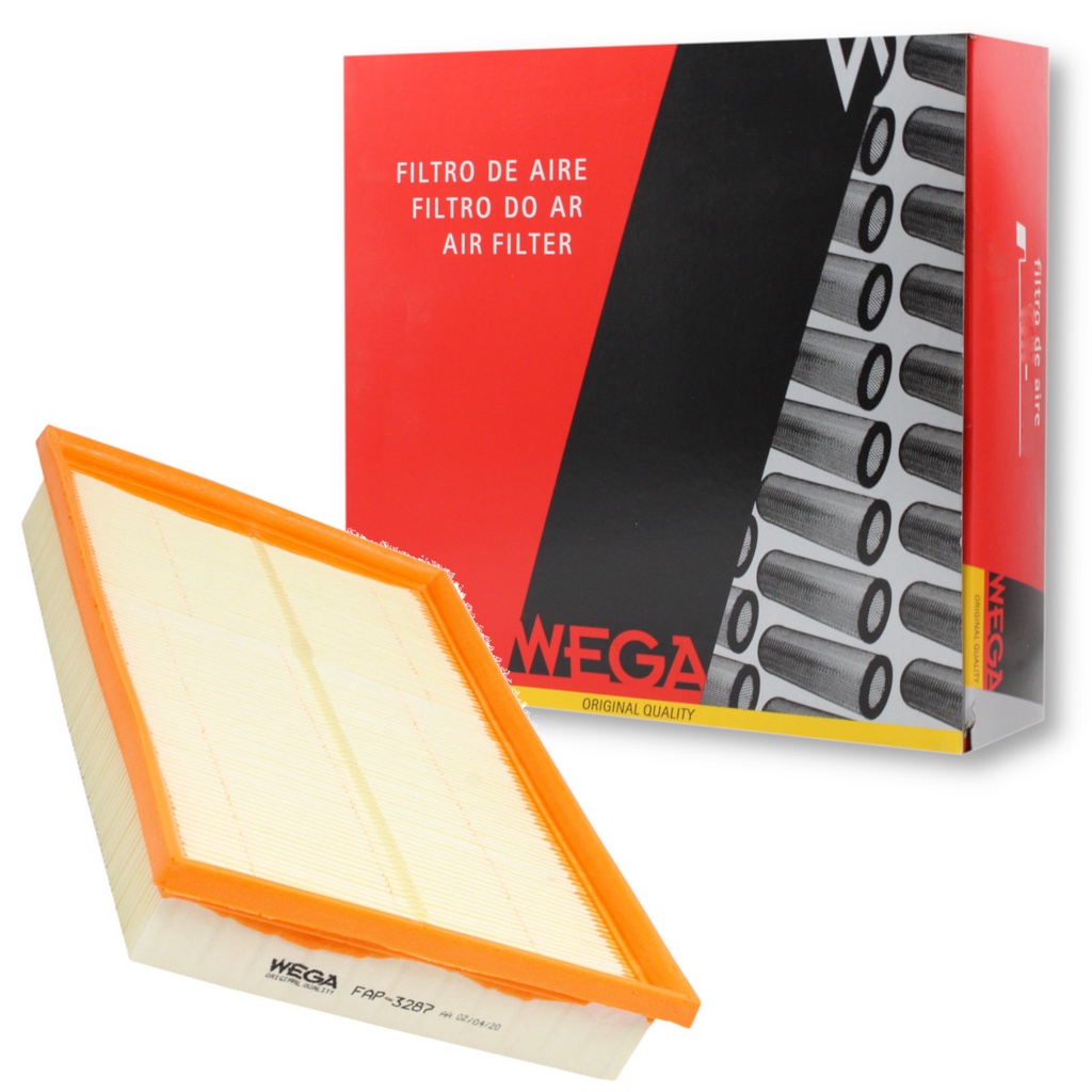 Filtro do Ar Motor Gol Golf Audi A3 Bora Crossfox Fox Polo Spacefox em Oferta na Shopee