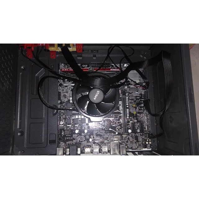 Processador AMD Athlon 3000G, Placa Mae Asus Prime A320M-K/br ddr4 Socket am4 Chipset amd.