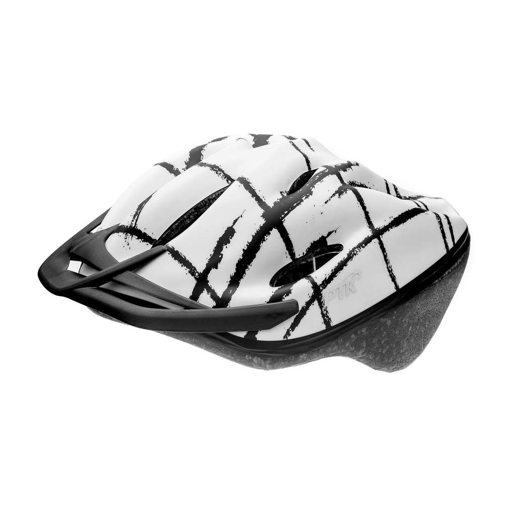 Capacete para Ciclistas de Segurança Adulto Bike Ciclismo MTB Speed Branco/Preto