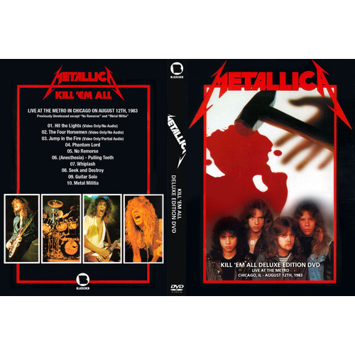 Sí misma Ananiver Intestinos Metallica - Kill 'em All | Shopee Brasil