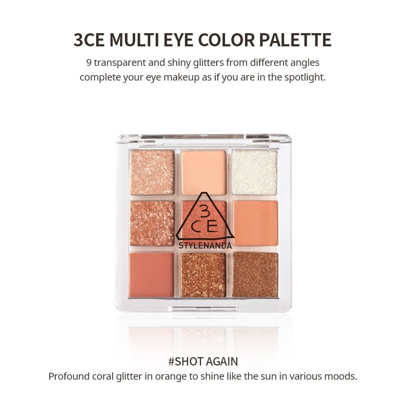 3CE Multi Eye Color Palette 9cor | Shopee Brasil