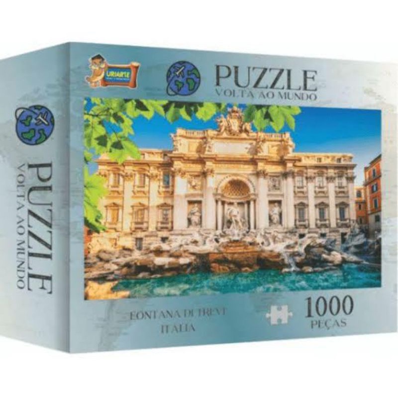 Educa Fontana Di Trevi 1000 Piece Puzzle - Rome Landscape Jigsaw For Adults