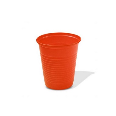 Copo Festa Descartável 200ml Laranja 50un - Trik Trik Rizzo em Oferta na Shopee
