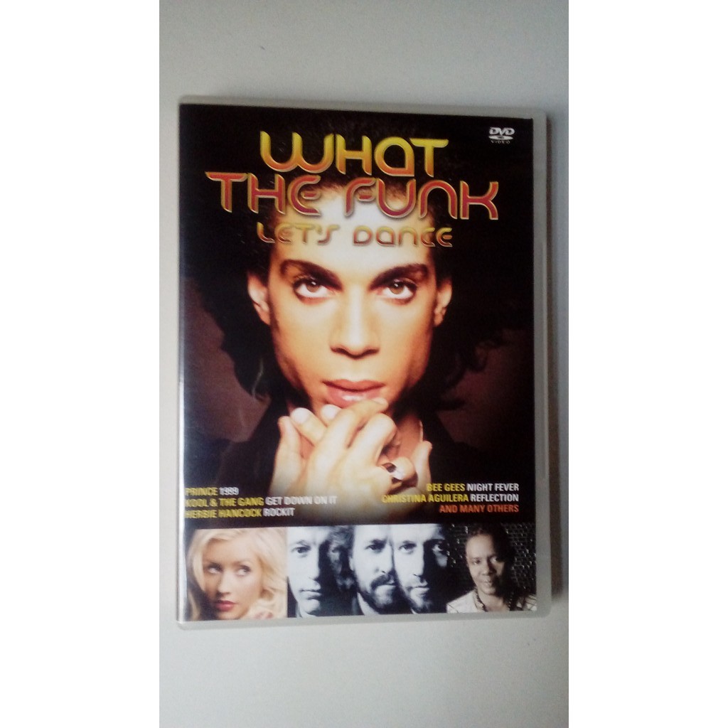 DVD What The Funk Let's Dance - Kool & The Gang / Prince / Bee Gees / Earth, Wind & Fire / Commodores