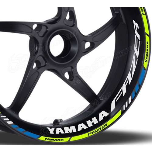 Friso + Adesivo Interno Refletivo M3 Roda Yamaha Fazer 250