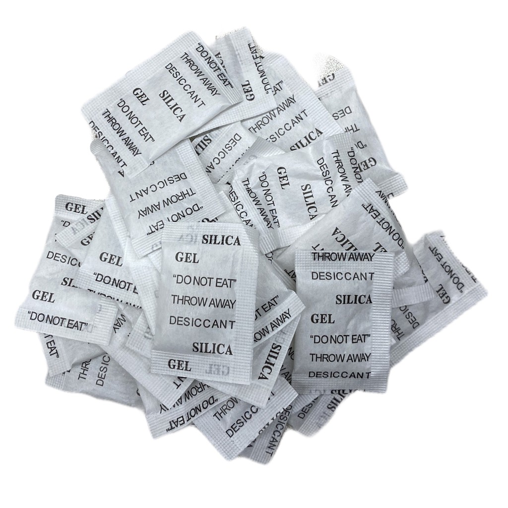 Sílica Gel Sache 500 Unidades 1g ORIGINAL Controla Umidade Antimofo