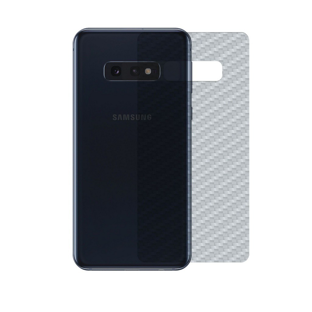 Película Traseira de Fibra de Carbono Transparente para Samsung Galaxy S10E - Gshield em Oferta na Shopee