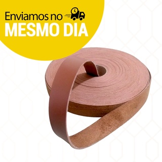 Rolo Tira de Couro Ecológico Sintético 2cm de largura