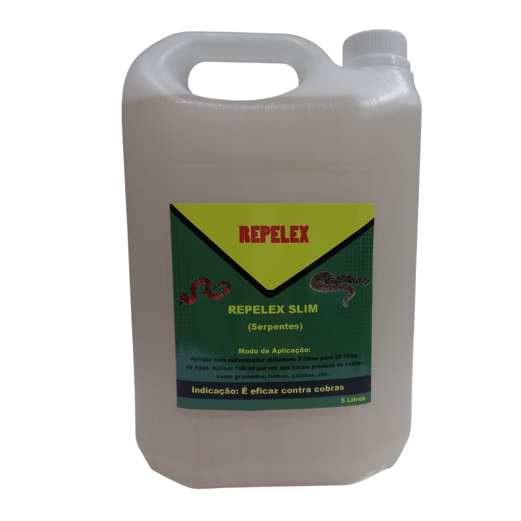 Repelex  Kit Slim 01 un  Cobras Escorpiões  Repelente  5lt