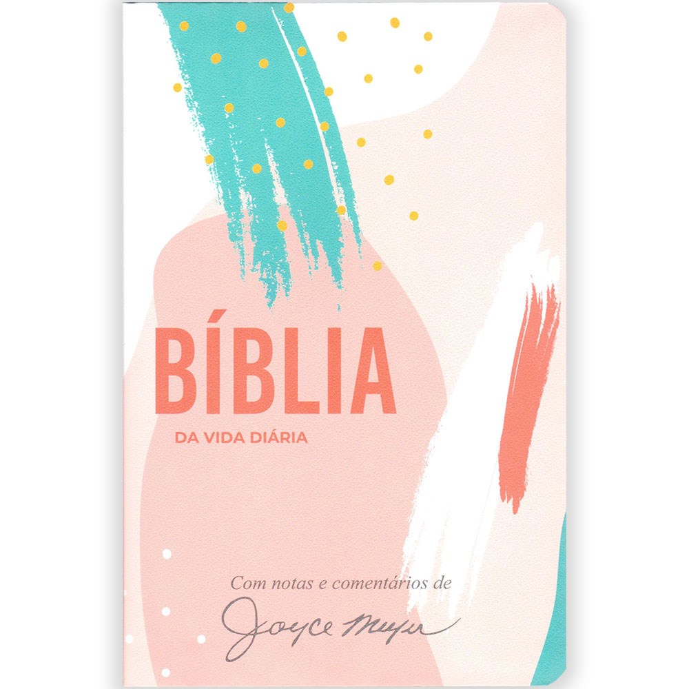 Bíblia de Estudo Joyce Meyer | NVI | Letra Média| Capa Artística em Oferta na Shopee