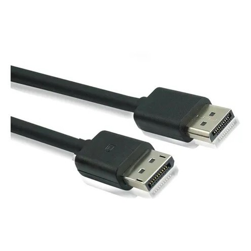 Cabo Displayport 1.4a 75hz 7680 X 4320p Curto Tamanho 50cm