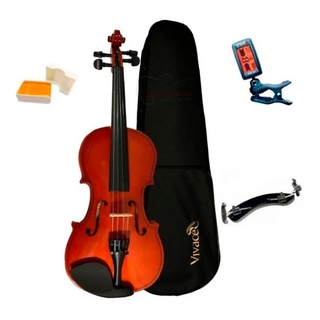 Violino Acustico Vivace Mozart Mo44 +afinador+espaleira+breu