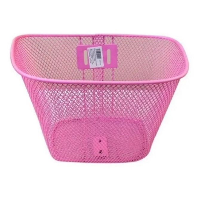 Cesta Cestinha Bicicleta Infantil Aro 16 + Buzina Trim Trim